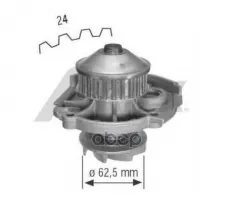 Помпа водяная FIAT PUNTO 1.1-1.2 Airtex арт. 1616