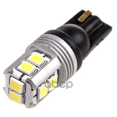 Лампа диод T10 (W5W) 12V 10 диодов без цоколя 1-конт Белая , стопы, задние противотуманные, SKYWAY SKYWAY S08201303 Skyway арт. S08201303