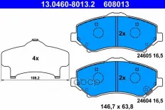 Колодки тормозные дисковые передн, JEEP: CHEROKEE 2.8 CRD 4WD/2.8 CRDi 4WD/3.7 V6/3.7 V6 4WD 08-, WRANGLER II 2.8 CRDi/3.8/3.8 Rubicon Привод на задни