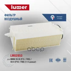 Воздушный фильтр BMW X5 III (F15,F85) X6 II (F16,F86) 1-4 цилиндр Lumer LM02853 lumer арт. LM02853