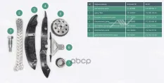 TK-40000 комплект газораспределения SSANG YONG 2.0i 16V G20D Autowelt арт. TK-40000