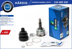 Шрус DAEWOO Lanos (97-)  Nubira (97-) (наруж.) [с ABS  33/29] (HBOC8012A) B-RING HARDIG B-RING арт. hboc8012a