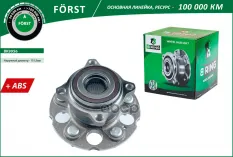 Ступица с подшип. в сборе HONDA CR-V III (07-)  HAVAL F7  F7X (19-) 4WD (задн.) [d=151.5 с ABS] (BK9 B-RING арт. bk9956