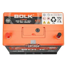 АККУМУЛЯТОР BOLK EFB ASIA 100 А/Ч ОБРАТНЫЙ R+ 306X175X190 D31 EN 850 А BOLK арт. BEFBA1003R