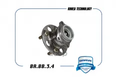 Ступица задняя с подшипником в сборе 52750-0U000 BR.BB.3.4 Solaris, Rio, Accent BRAVE арт. BRBB34