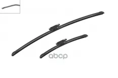 Щетка стеклоочистителя ЛАДА X-Ray (15-) RENAULT Clio (12-) 650/340мм комплект BOSCH Bosch арт. 3397007868