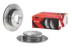 Диск тормозной (С ПЕРФОРАЦИЕЙ) 1.8-3.2 задн. D=278 Brembo арт. 08.5178.3X