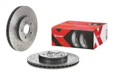 ДИСК ТОРМОЗНОЙ JAGUAR X-TYPE I (X400) 2.2 D 2007-2009 Brembo арт. 0986651X