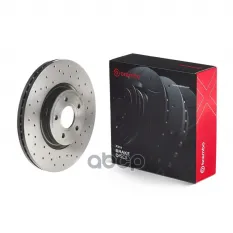 Диск торм. пер. вент. Xtra[320х25] 5 отв. Brembo арт. 09.A728.1X