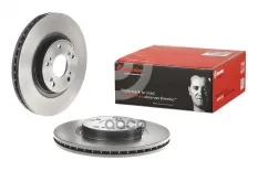 Диск тормозной передн. с УФ покрытием HONDA ACCORD VIII (CU) 06/08-> / HONDA ACCORD VIII Estate (CW) Brembo арт. 09.b270.11