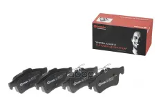 Колодки тормозные задние диск. FORD Focus II 04 ) MAZDA 3 04 ) 123x51 9x16 7 4387374 Brembo арт. P59042
