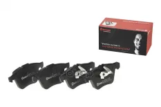 Тормозные колодки пер.JAGUAR F-TYPE Convertible (X152) 10/12- / JAGUAR F-TYPE Coupe (X152) 09/13 Brembo арт. P36028