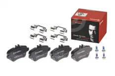 КОЛОДКИ ТОРМОЗНЫЕ ДИСКОВЫЕ INFINITI QX30 2.0 AWD 2016- Brembo арт. P50135