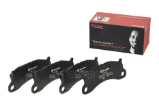 КОЛОДКИ ТОРМОЗНЫЕ ДИСКОВЫЕ PORSCHE 911 ТАРГА (991) 3.8 CARRERA 4S / 4 GTS 2014-2 Brembo арт. P65025