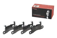 Колодки тормозные дисковые, комплект Brembo арт. P65027