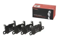 КОЛОДКИ ТОРМОЗНЫЕ ДИСКОВЫЕ PORSCHE 911 (991) 4.0 GT3 RS 2018-2020 Brembo арт. P65038