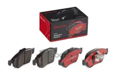 КОЛОДКИ ТОРМОЗНЫЕ ДИСКОВЫЕ DACIA DOKKER BOX BODY/MPV 11/12-12/21 / DACIA DOKKER Brembo арт. P68050X