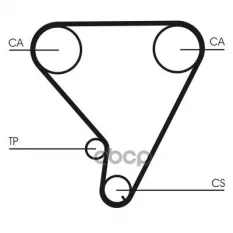 Ремень зубчатый CT1033 Continental арт. CT1033