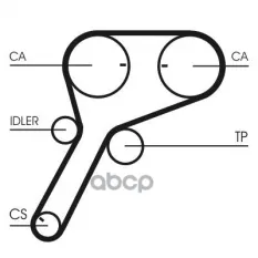 Ремень ГРМ Mazda BT-50 2.5CD 06> Ford Ranger 3.0TDCi 05> Continental арт. CT1151