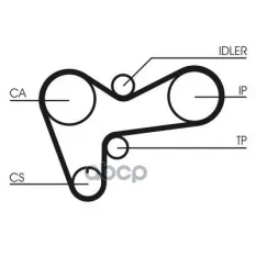 Ремень ГРМ Continental арт. CT508