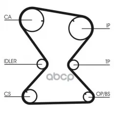 Ремень ГРМ Continental арт. CT842