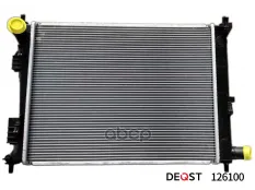 Радиатор охлаждения Hyundai Solaris 10-  Kia Rio 11- МКПП DEQST DEQST арт. 126100