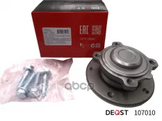 Ступица колеса в сборе с подшипником передняя BMW BMW E81 E88 (116d 135 /E90 E93 (316 d 335i) DEQST арт. 107010