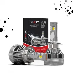 Лампа светодиодная H7 LED Standart Line 12В 30Вт 6500K (к-т 2шт) DEQST арт. 234001