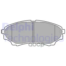КОЛОДКИ ТОРМОЗНЫЕ ДИСКОВЫЕ DBS, RANGER, B2500,B2500 BRAVO,BOUNTY,B-SERIE,BT50,DR Delphi арт. LP2036