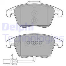 КОЛОДКИ ТОРМОЗНЫЕ ДИСКОВЫЕ A4,A4 ALLROAD QUATTRO,A4 QUATTRO,A5,A5 CABRIO,A5 CABR Delphi арт. LP2107