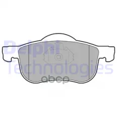 КОЛОДКИ ТОРМОЗНЫЕ ДИСКОВЫЕ S60,S70,S80,V70,V70 XC,XC70 Delphi арт. LP1458