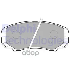 КОЛОДКИ ТОРМОЗНЫЕ ДИСКОВЫЕ SENOVA X55,X55, CS35, MK2, AVANTE,COUPE,ELANTRA,JM,NF Delphi арт. LP1902
