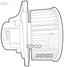 Вентилятор обдува салона Kia Sorento 02- Denso арт. DEA43003