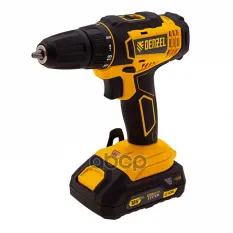 Дрель-шуруповерт аккумуляторная CDL-18-02BM, Li-Ion, 18 В, 2 акк. Denzel Denzel 26116 Denzel арт. 26116