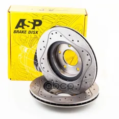 диск тормозной передний! с перфорацией GAZ-3110 96> ASP арт. 550210S