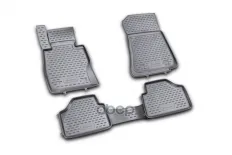 Коврики в салон BMW X1 2009-2015 4 шт (полиуретан) ELEMENT арт. NLC0515210KH