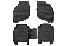 Коврик автомобильный резиновый HONDA Fit GD1 JDM, 06/2001-09/2007, П.Р., 4 шт. (полиуретан) ELEMENT арт. NLC1823210K