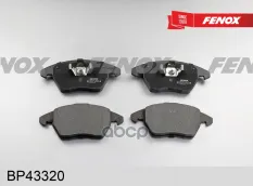 Колодки торм.пер. FENOX арт. BP43320