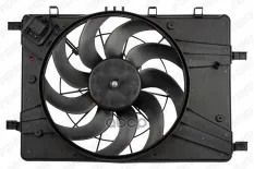 Электровентилятор охлаждения с Кожухом с резистором для Chevrolet Cruze (09-) FEHU арт. ffc1031h