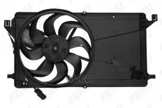 Электровентилятор охлаждения с Кожухом для Ford Focus II (05-) 1.8i/2.0i FEHU арт. ffc1050h