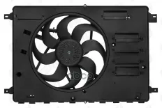 Электровентилятор охлаждения с Кожухом для Ford Mondeo (07-) FEHU арт. ffc1076h