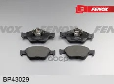 Колодки тормозные передние к-кт FENOX арт. BP43029