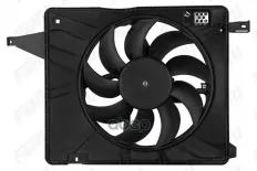 Электровентилятор охлаждения с Кожухом с резистором для Nissan Qashqai (06-) FEHU арт. ffc1091h