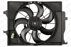 Электровентилятор охлаждения с Кожухом с резистором для Hyundai Solaris II (17-)/Kia Rio (17-) FEHU арт. ffc1102h