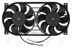 Электровентилятор охлаждения с Кожухом (2 вент.) для VAZ 21213-214 Niva FEHU арт. ffc1127h