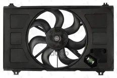 Электровентилятор охлаждения с Кожухом для KIA Rio II (05-) FEHU арт. ffc1141h