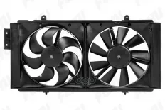 Электровентилятор охлаждения с Кожухом для Lifan Solano II (16-) 1.5i/1.8i (2 вент.) FEHU арт. ffc1162
