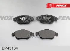 BP43134 колодки дисковые передние! Citroen C4/Picasso/Berlingo 1.6HDi/1.8i 06> FENOX арт. BP43134