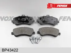 Колодки тормозные дисковые FENOX арт. BP43422