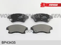 Колодки тормозные дисковые Opel Astra, Chevrolet Cruze, 1.4-2.0, 09- Передние FENOX арт. BP43435